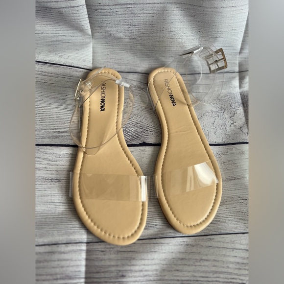 Fashinova Cute🩷Round Toe Flat Sandals. NEW! NEVER worn still in box! - Picture 3 of 13
